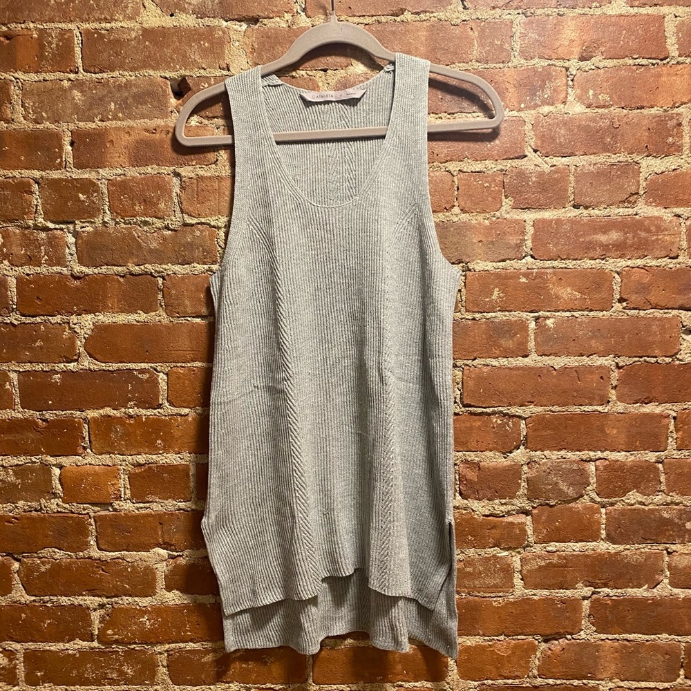 Athleta sweater tank size M
